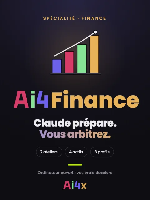 Ai4Finance — Claude prépare. Vous arbitrez.