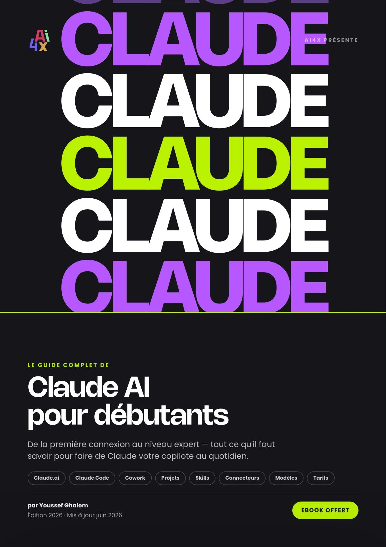 Couverture — Claude AI pour débutants