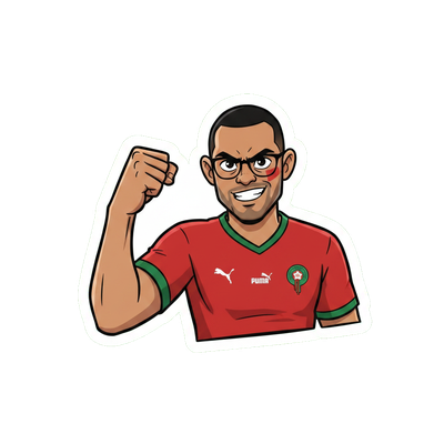 Sticker WhatsApp rage de vaincre